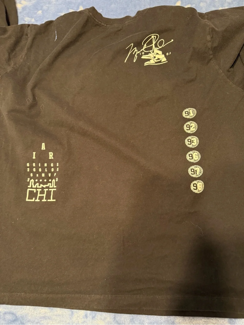Jordan style long graphic